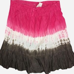 Y2K tye dye skirt from Faded Glory